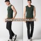 Cheap Custom Cotton Vest/ Screen Printing Promotional Vest